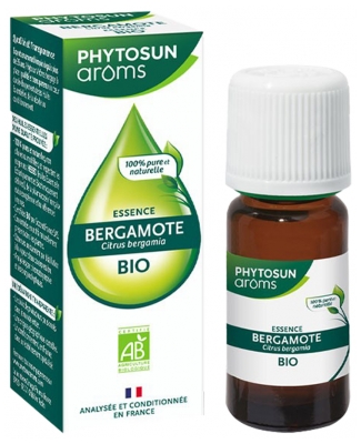 Phytosun Arôms Bergamot Essence (Citrus bergamia) Organic 10ml