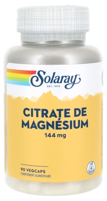 Solaray Citrat de Magneziu 90 VegCaps