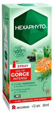 Hexaphyto Spray Halsschmerzen Intensiv 30 ml