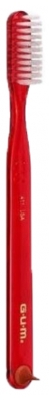 GUM Spazzolino da Denti Classic 407 - Colore: Rosso 1