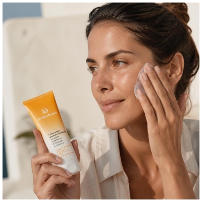 Dr Pierre Ricaud Kūstošais Aizsargājošais Saulessargs Sejai SPF50 50 ml
