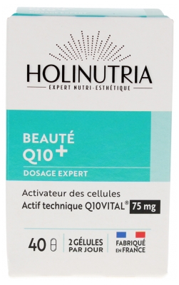 Holinutria Beauté Q10+ 40 Gélules