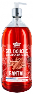 Gel de Duș Santal Les Petits Bains de Provence 1 L