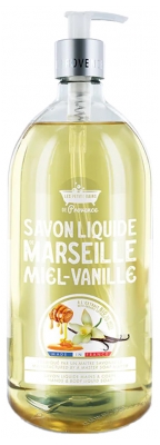 Les Petits Bains de Provence Honey-Vanilla Marseille Soap 1 L