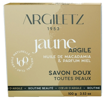 Argiletz Jabón Suave Arcilla Amarilla 100 g