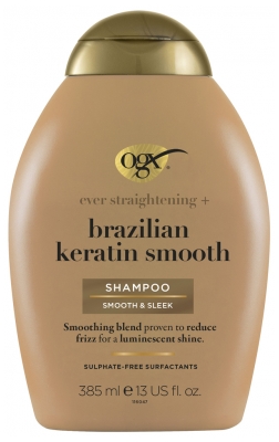 Ogx Shampoing Kératine du Brésil 385 ml