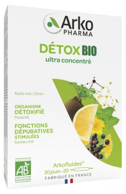 Arkopharma Arkofluide Detox Bio 20 Fiole