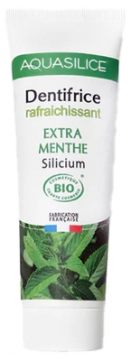 Aquasilice Erfrischende Zahnpasta Extra Minze Bio 75 ml