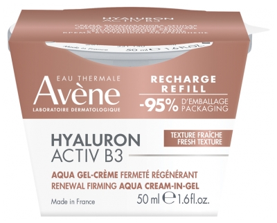Avène Hyaluron Activ B3 Aqua Gel-Crème Régénération Cellulaire Recharge 50 ml