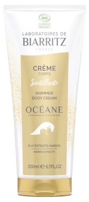 Laboratoires de Biarritz Océane Shimmer Body Cream Organic 200ml