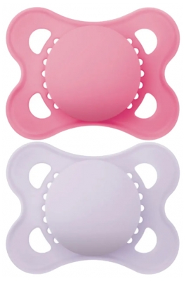 MAM 2 Soothers Original Trend 2-6 Months - Model: Pink and Purple