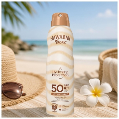 Hawaiian Tropic Aurinkosuojasuihke SPF50 220 ml