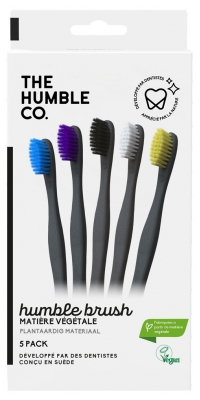 The Humble Co. 5 Vegetable Soft Toothbrushes