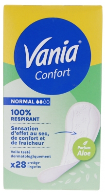 Vania Kotydia Confort Normal Aloe Vera 28 Pads di Lino