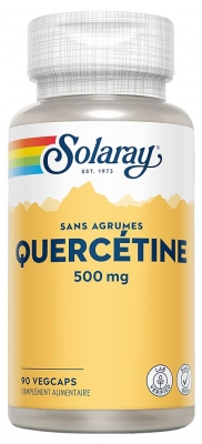 Solaray Quercétine 500 mg 90 Capsules Végétales