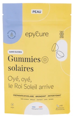 Epycure Solskin Gummies 60 Gummies