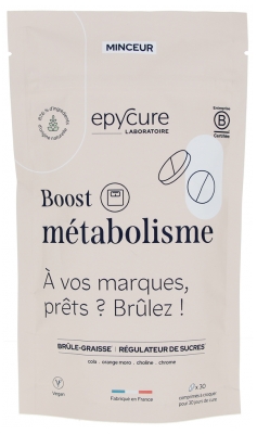 Epycure Boost Métabolisme 30 Tabletek do żucia