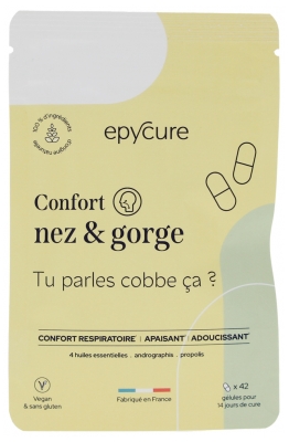 Epycure Confort Nez & Gorge 42 Capsules