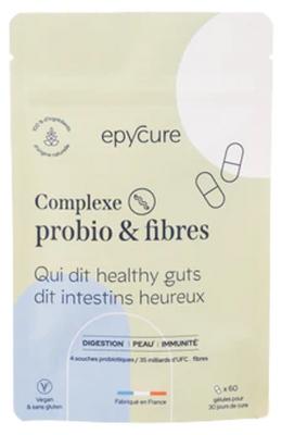 Epycure Complex Probiotic & Fibre 60 Capsule
