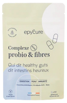 Epycure Complexe Probio & Fibres 60 Gélules