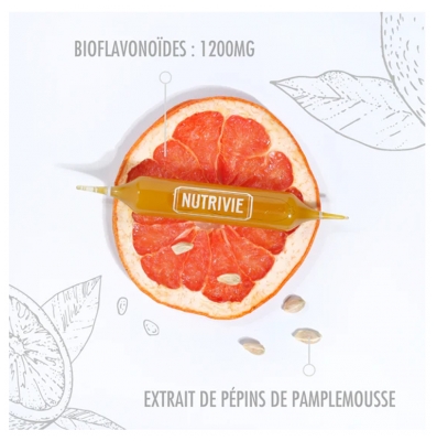 Nutrivie Pépins de Pamplemousse Bio 20 Ampoules