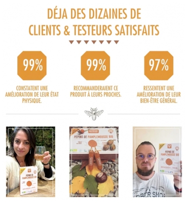 Nutrivie Pépins de Pamplemousse Bio 20 Ampoules