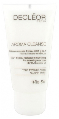 Decléor Aroma Cleanse 3 in 1 Hydra-Radiance Smoothing and Cleansing Mousse 50ml