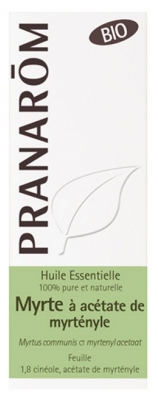 Pranarôm Organic Essential Oil Myrtenyl Acetate Myrtle (Myrtus communis CT myrtenylacetaat) 10 ml