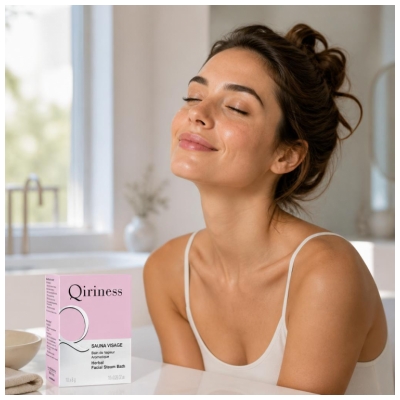 Qiriness Gesichtssauna Aromadampfbad 10 Kieselsteine x 8g