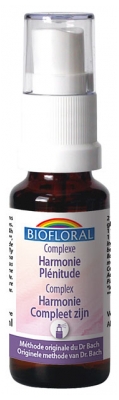 Biofloral Bach Flowers Organic Complex Harmony Fullness C11 20 ml