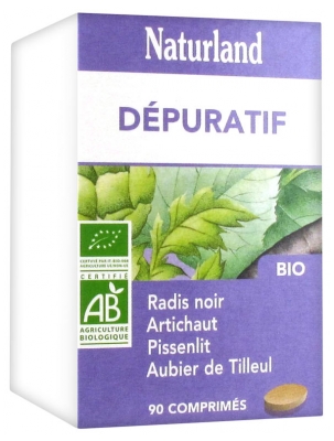 Naturland Organic Depurative Complex 90 Tablets