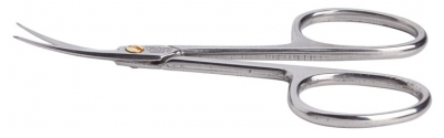 Vitry Schere mit Gebogener Klinge aus Edelstahl