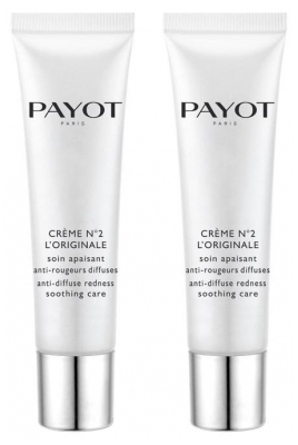 Payot Crème N°2 L'Originale Beruhigende Pflege gegen Diffuse Rötungen Set mit 2 x 30 ml
