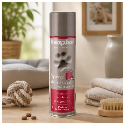 Beaphar Spray Déodorant pour Chien et Chat 250 ml