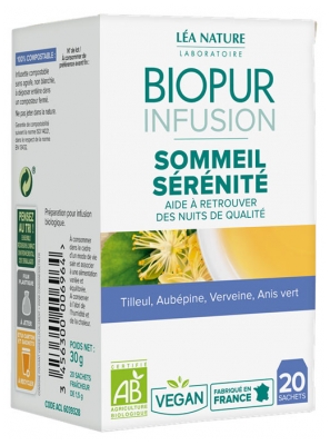 Biopur Infusion Sleep Serenity 20 Sachets