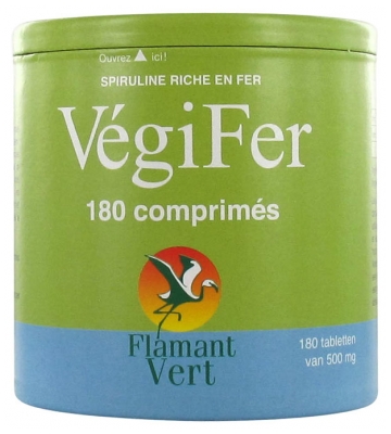 Flamant Vert Végifer 500 mg 180 Comprimés