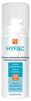 Hyfac Mousse Nettoyante aux AHA Visage 150 ml