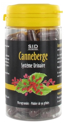 S.I.D Nutrition Système Urinaire Canneberge 90 Gélules