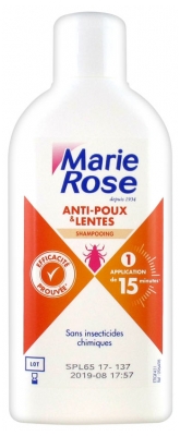 Marie Rose Anti Poux et Lentes Shampoing 125 ml