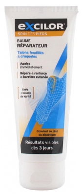 Excilor Remontējošais Balzams Sasprēgājušiem un Sasprēgājušiem Papēžiem 50 ml