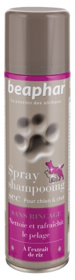 Beaphar Champô Seco em Spray para Cão e Gato 250 ml
