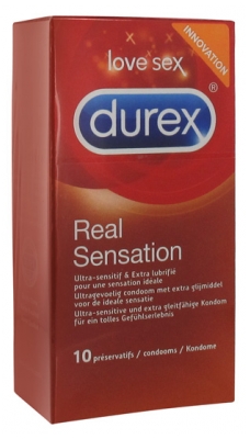 Durex Real Sensation 10 Condoms