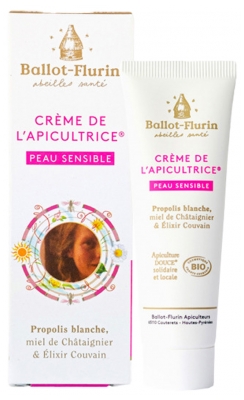 Ballot-Flurin Crème de l'Apicultrice Peau Sensible Bio 30 ml