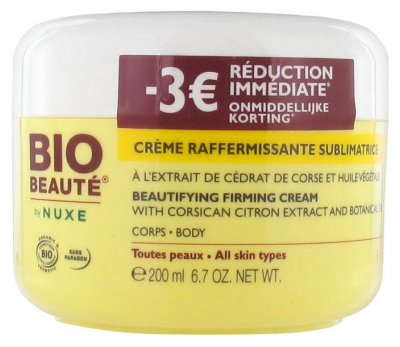 Bio Beauté Crème Raffermissante Sublimatrice 200 ml Offre Spéciale