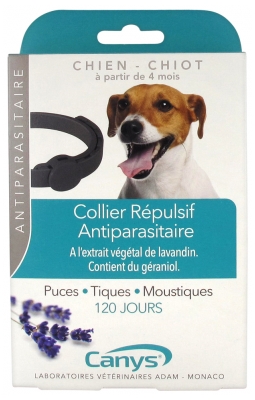Canys Collier Antiparasitaire Insectifuge Chien et Chiot 1 Collier