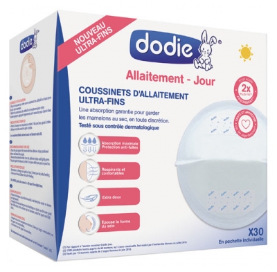 Dodie Ultra-Thin Breast Pads Day 30 Pads