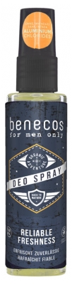 Benecos For Men Only Organic Deo Spray 75 ml