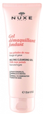 Nuxe Melting Cleansing Gel with Rose Petals 125ml