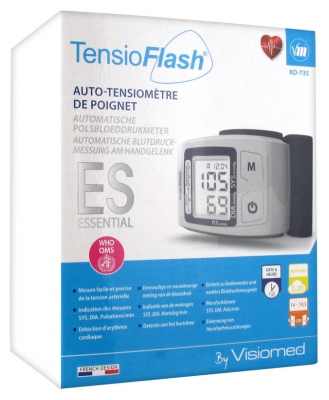 Visiomed TensioFlash Autotensiomètre Automatique de Poignet KD-735