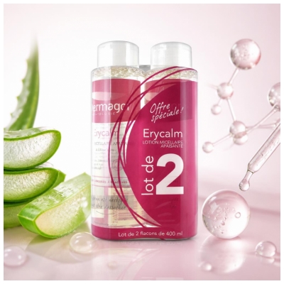 Dermagor Erycalm Loțiune Micelară Calmanta Set de 2 x 400 ml